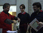 Bob Eskes, Merijn Vogel and Brad Knowles 