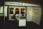 the Syntax Systems booth 