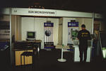 the Sun Microsystems booth 