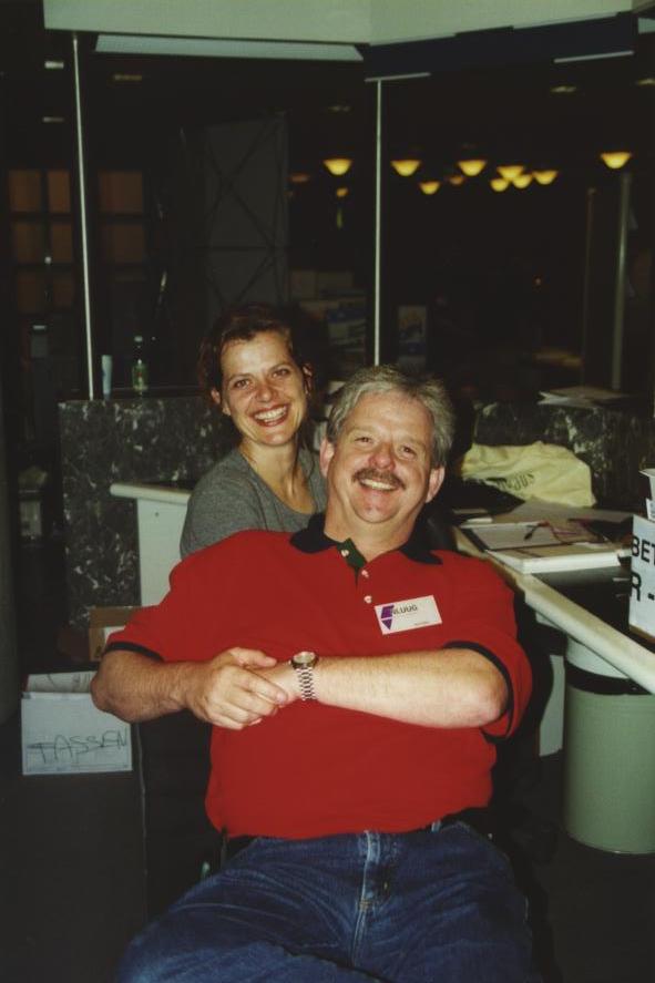 Monique Rours and Bob Eskes 