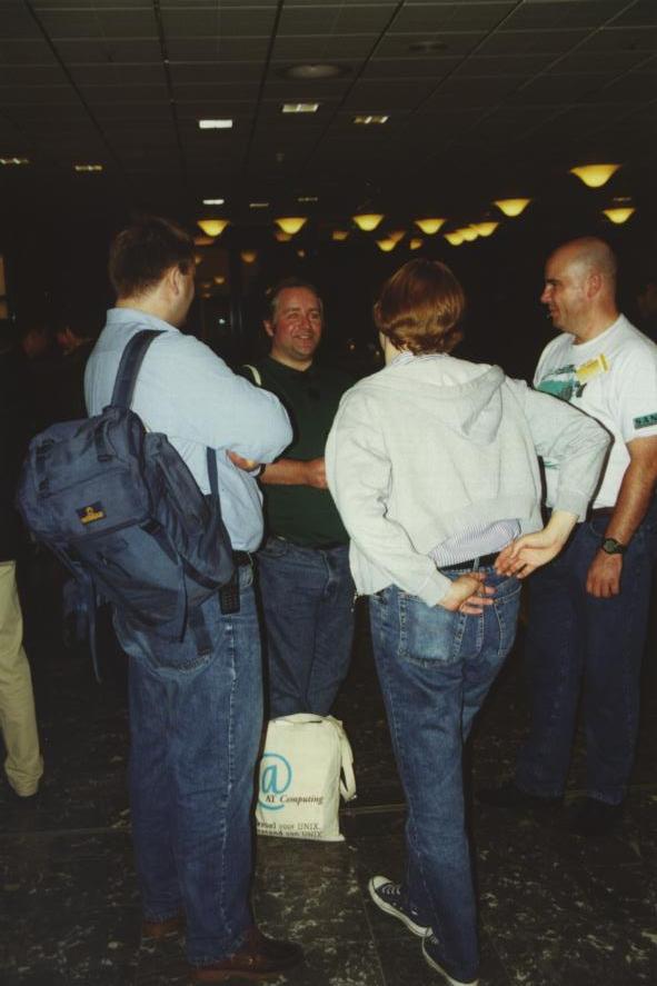 Bert Kiers, Hans v.d. Looy, Brenda Langedijk and Fred Donck 