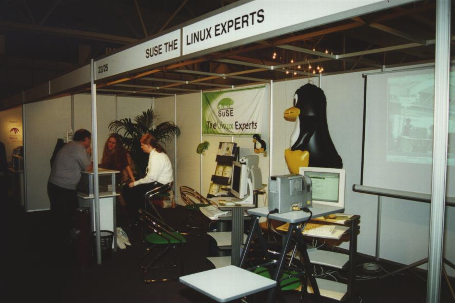 SuSE Exhibition Booth 