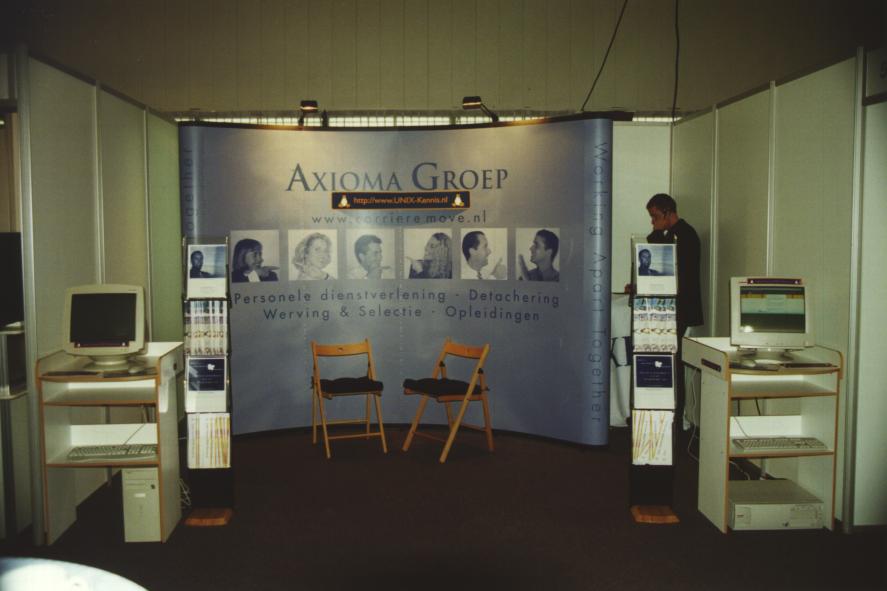 the Axioma Groep booth 
